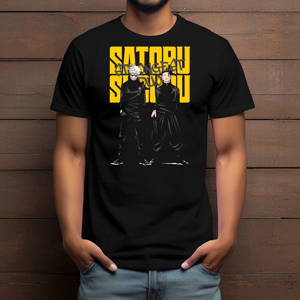 Gojo x Geto Strongest Duo (JJK) Anime Custom T-shirt